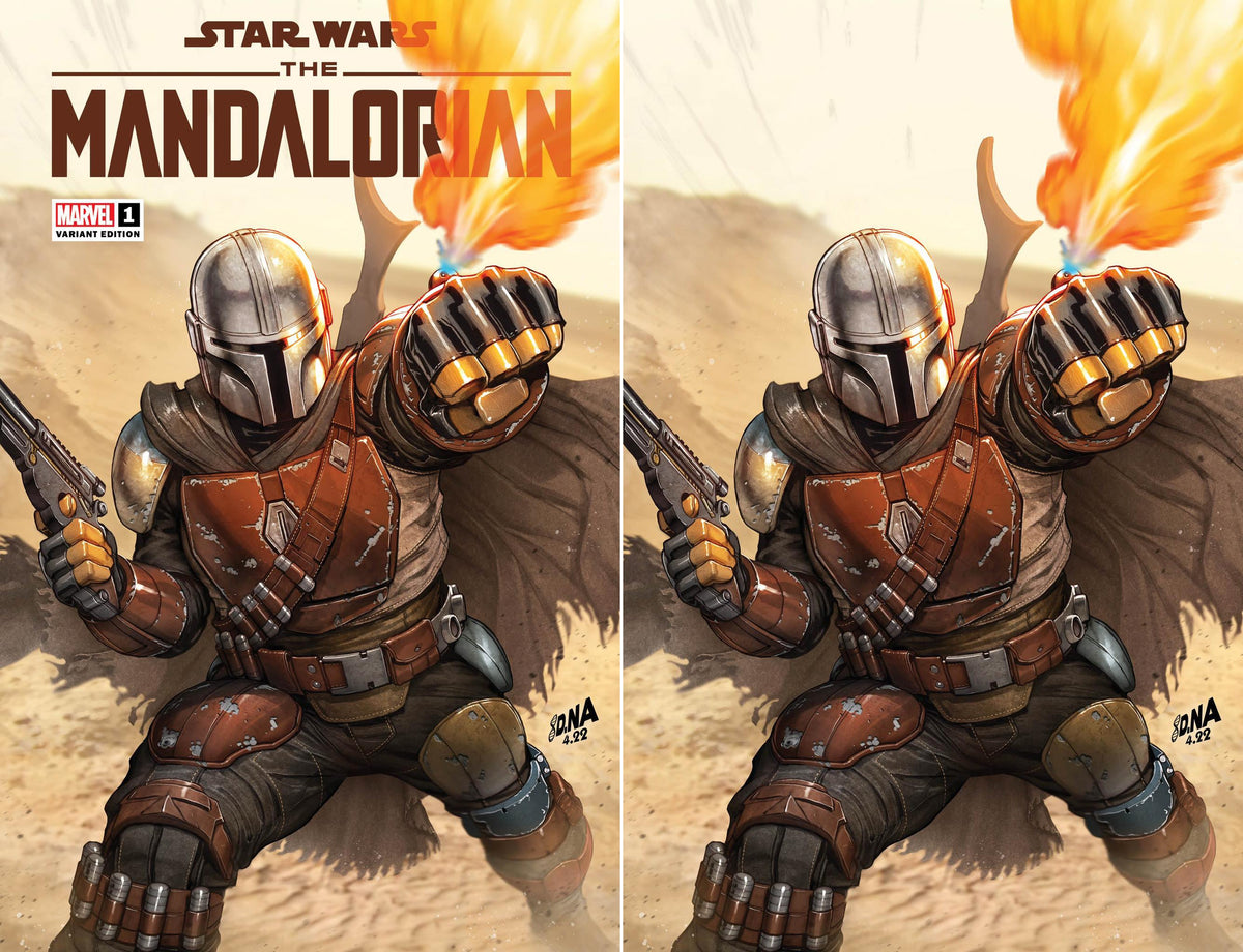 Star Wars: The Mandalorian #1 - CK Shared Exclusive - DAMAGED COPY
