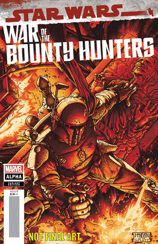 Star Wars: War of the Bounty Hunters Alpha #1 - Crimson Variant - 05/05/21 - Steve McNiven
