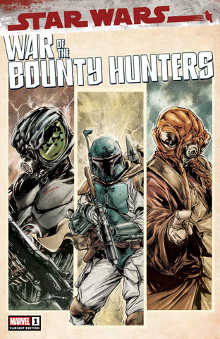 Star Wars: War of the Bounty Hunters #1 - Exclusive Variant - Paolo Villanelli
