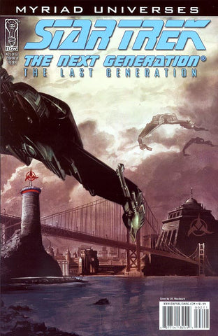 Star Trek: The Next Generation: The Last Generation #2 - Cover A - JK Woodward