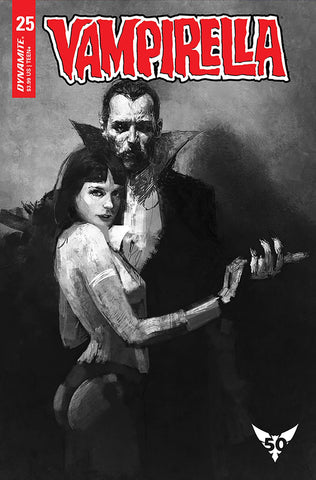 Vampirella #25 - 1:30 Ratio B&W Variant - Marco Mastrazzo