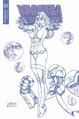Vampirella: The Dark Powers #1 - 1:21 Ratio Variant - Joseph Michael Linsner