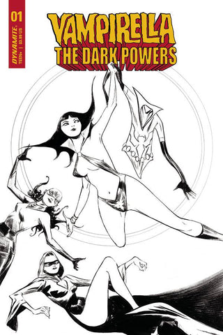 Vampirella: The Dark Powers #1 - 1:40 Ratio B&W Variant - Jae Lee