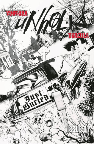 Vampirella/Dracula: Unholy #1 - 1:21 Ratio Variant - Adam Hughes
