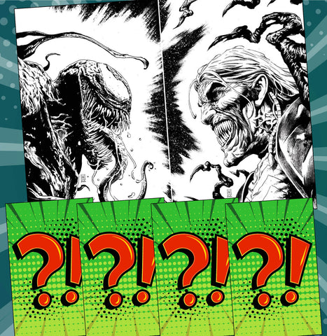 Venom #28 & #29 - Exclusive Sketch Variant Bundle - Valerio Giangiordano