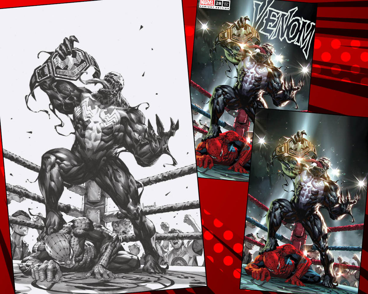 Venom #28 - CK Shared Exclusive - THIRD COVER - Kael Ngu – Comic