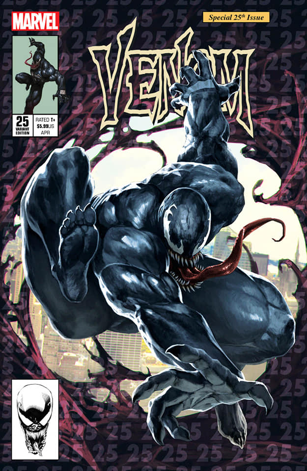 Marvel Venom Comic Cover Poster