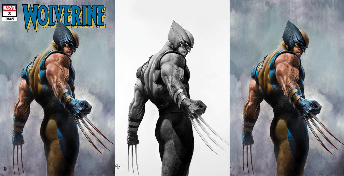 Wolverine Adi Granov表紙 2冊 アメコミリーフ 本