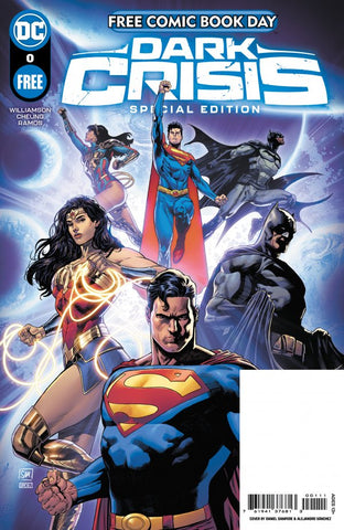 Dark Crisis - FCBD 2022 Bundle of 3 - Daniel Sampere, Alejandro Sánchez