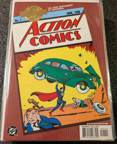 Action Comics #1 Reprint - Millennium Edition - Joe Shuster