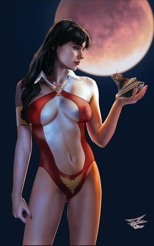 Vampirella #1 - DAMAGED - Exclusive Variant - Ron Leary