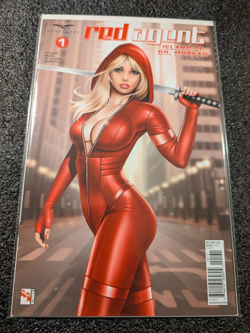 Red Agent 1 Island Of Dr. Mareau Nm-