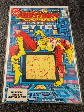 Fury Of Firestorm 23 (1982 DC Comics) 1st Appearance Felicity Smoak VF+