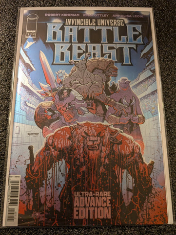 Battle Beast #2 Blind Bag Ultra Rare Advance Edition Foil Invincible Universe NM