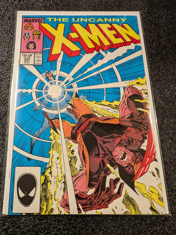 The Uncanny X-Men #221 1st Mr Sinister Claremont Marvel 1987  VF