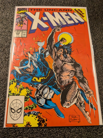 The Uncanny X-Men #258 (Marvel Comics February 1990) VF+