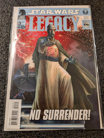 Star Wars Legacy 21 Dark Horse Comic Book 2008 No Surrender Ostrander NM