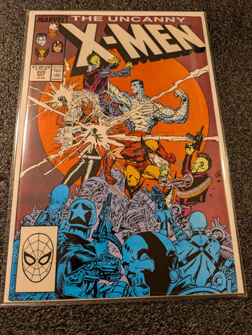 The Uncanny X-Men #229 (Marvel Comics 1988) First App of the Reavers VF+