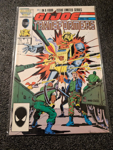 G.I. Joe and the Transformers #1 (Marvel Comics January 1987) NM