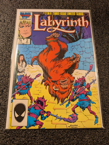 Labyrinth: the Movie #2 (Marvel Comics December 1986) VF+