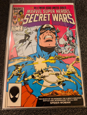 Marvel Super-Heroes Secret Wars #7 (Marvel Comics November 1984) NM-