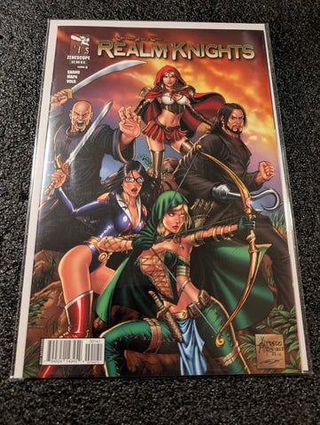 Grimm Fairy Tales Presents Realm Knights #1 Cover Variant - D Alfredo Reyes NM-