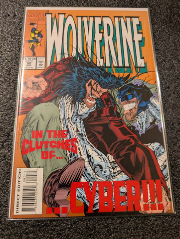 Wolverine #80 (Marvel Comics April 1994) 1st mention X-23 NM