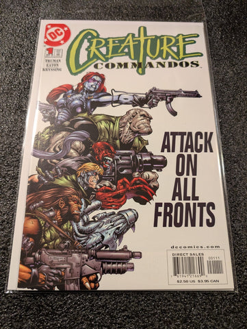 Creature Commandos #1 (DC Comics May 2000) NM