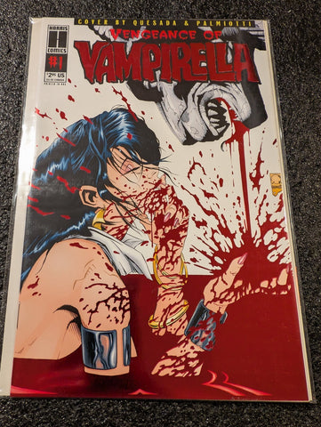Vengeance of Vampirella #1 Red Foil (Harris Comics April 1994) NM
