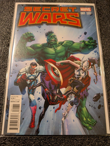 Secret Wars #1 Incentive Variant Butch Guice Classic Variant (Marvel Comics) NM