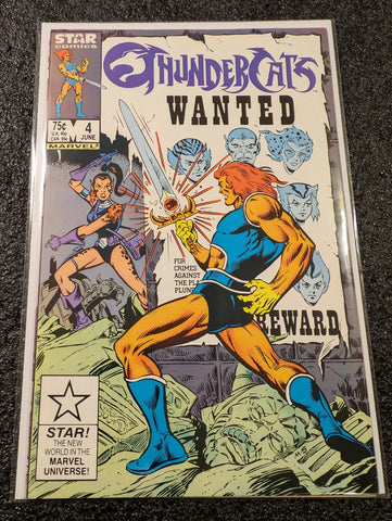 Thundercats #4 (Marvel Comics June 1986) VF+