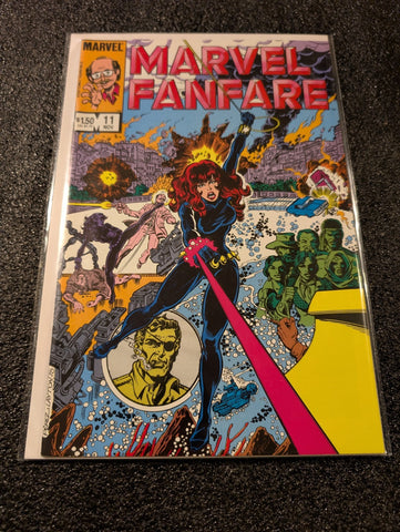 Marvel Fanfare #11 1st appearance Iron Maiden (Marvel Comics November 1983) NM