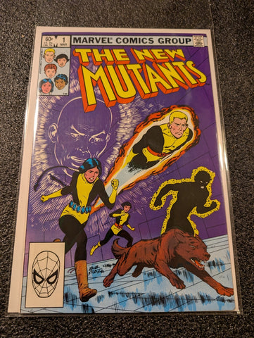 The New Mutants #1 (Marvel Comics March 1983) VF+