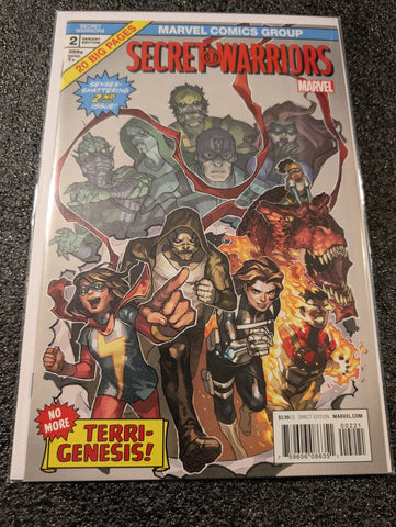 Secret Warriors #2 Incentive Yasmine Putri Variant 1:25 (Marvel Comics 2017) NM