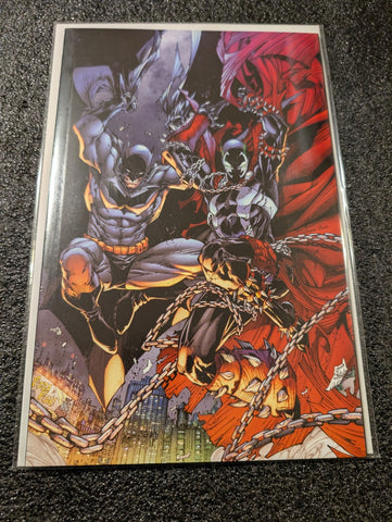 Batman / Spawn #1 Brett Booth & Sandra Hope Variant 1:50 Cover (DC Comics) NM