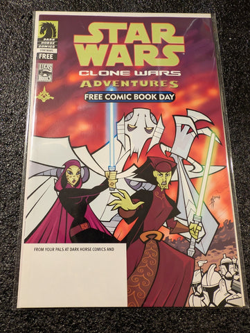 Star Wars Clone Wars Adventures Free Comic Book Day 2004 Dark Horse Comics NM-