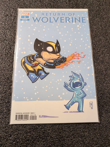 Return of Wolverine #1m 2018 Marvel Comics Variant NM