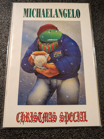 TMNT Michaelangelo Christmas Special (Mirage Studios) NM-