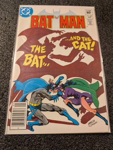Batman #355 Newsstand Variant (DC Comics January 1983) VF+