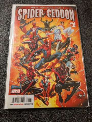 Spider-Geddon (2018) Issues 1 - 5 Set Marvel Comics. NM