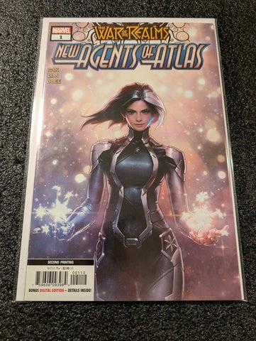 War of the Realms: New Agents of Atlas #1 2nd Printing-Jeehyung Lee NM