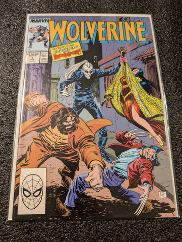 Wolverine #4 (Marvel Comics February 1989) NM