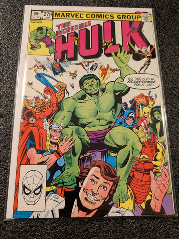 The Incredible Hulk #279 (Marvel Comics January 1983) VF+