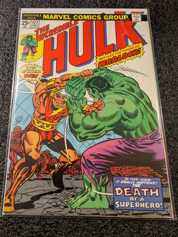 The Incredible Hulk #177 (Marvel Comics July 1974) VF+