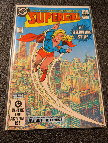 Supergirl #1 Daring New Adventures 1982 NM