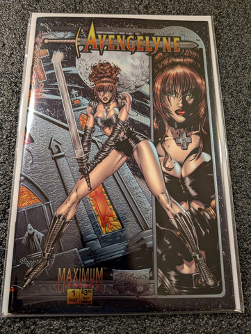 Avengelyne #1 Chromium Variant (Maximum Press May 1995) NM