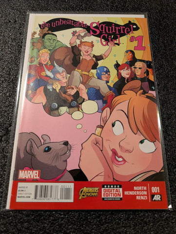 The Unbeatable Squirrel Girl #1 (Marvel Comics 2015) VF+