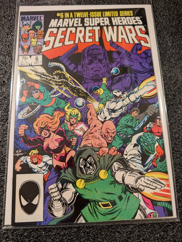Marvel Super-Heroes Secret Wars #6 (Marvel Comics October 1984) NM-