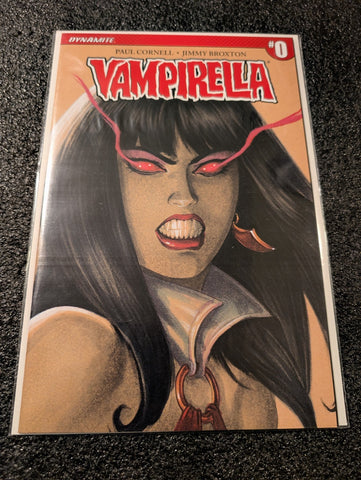 Vampirella #0 Cover Variant - B Incentive Variant Linsner 1:50 (Dynamite) NM