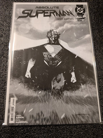 Absolute Superman Noir Edition #1 Rafa Sandoval Cover (DC Comics 2025) NM